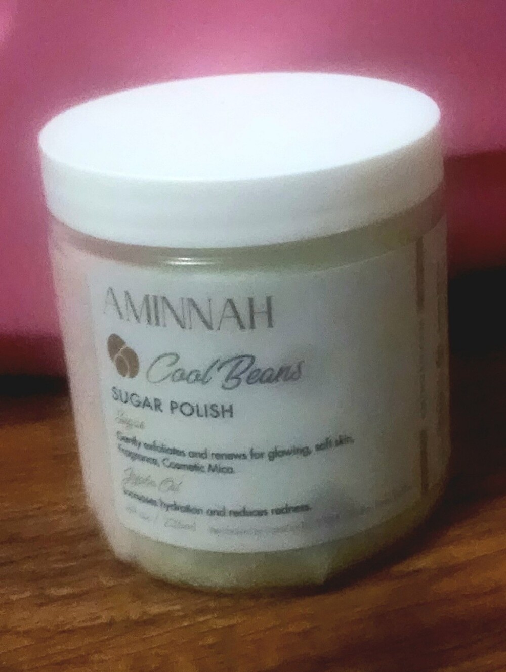 🌺3/$25 AMINNAH "Cool Beans" SUGAR POLISH